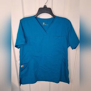 Carhartt scrub top women meduim